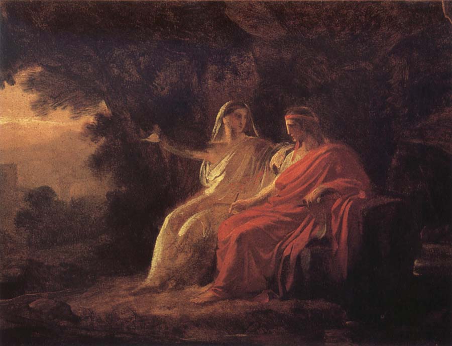 Numa Pompilius and the nymph egera